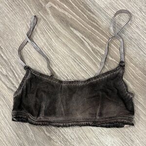 Intimately by Free People Mesh Hand Dyed Bralette Top